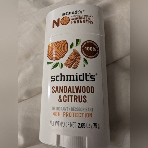 Schmidt's Aluminum Free Natural Deodorant for Women & Men, Sandalwood + Citrus 2 - Picture 3 of 6